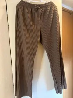 coca 裏起毛ジョーゼットリブパンツ