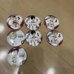 ハイキュー!! 音駒高校 缶バッジ 7点セット