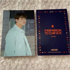 BTS☆PERMISSION TO DANCE ミニフォト☆ジョングク