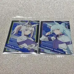 ウマ娘シンデレラグレイ　オグリキャップ　フジマサマーチ　ツインウエハースカード