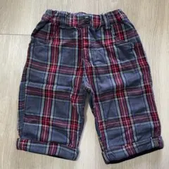 BRANSHES チェック柄 ハーフパンツ 130