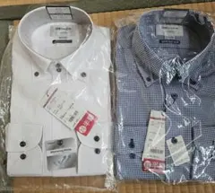 ORIHICA 長袖ワイシャツ 2枚セット
