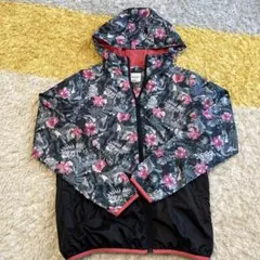 ROXY マウンテンパーカー 花柄 フード付き