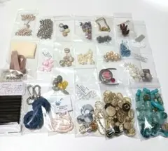 手芸パーツ　まとめ売り　ハンドメイド　ビーズ