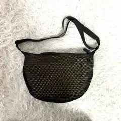 美品✨ear PAPILLONNER メッシュライトハーフショルダーバッグ 黒
