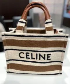御専用♥セリーヌ スモール カバ タイス ジャカードストライプテキスタイル