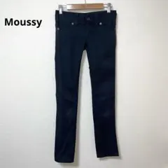 Moussy マウジー ブラック スキニーパンツ 23