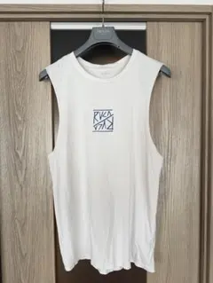 RVCA ホワイト タンクトップ