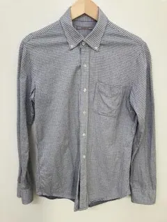 DoCLASSE メンズチェック柄 長袖シャツ Mサイズ