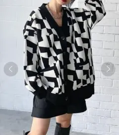 PAGEBOY WヤーンアソートVネックカーディガン