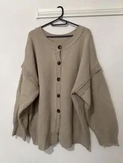 3Wayオーバーサイズ ニットカーディガン