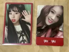 TWICE サナ　チェヨン　トレカセット