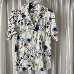 ＜BEAMS HEART＞ メンズ半袖シャツ 花柄 Mのサムネイル