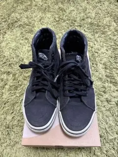 Vans ブラック ハイカットスニーカー 24.5