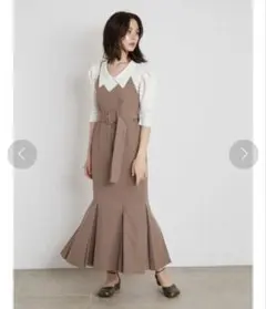 SNIDEL コルセットマーメイドジャンスカ