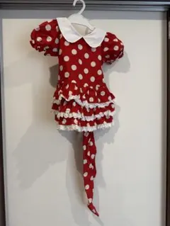 ミニーちゃんのワンピースとカチューシャセット