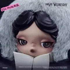 SKULLPANDA x Wednesday ぬいぐるみ