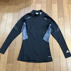 アディダス テックフィット アンダーシャツ ハイネック【L】黒　インナー　長袖