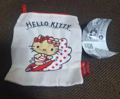 日焼けハローキティ ガチャガチャ 縦長ポーチ