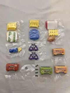 アンパンマン キャラレール new4 バイキンマン 電車 ガチャガチャ