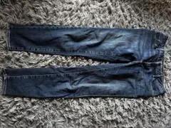 Eddie Bauer ダークブルーストレートレッグジーンズ