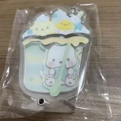 カスタムアクリルチャーム　ポチャッコ　パフェ