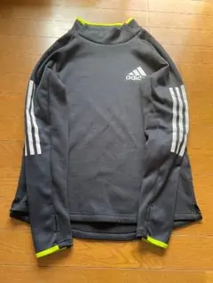 adidas アディダス 160 長袖 ハイネック ウェア ジャージ トレーナー