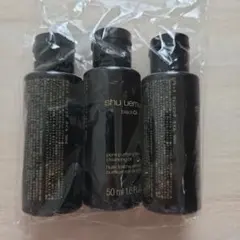 shu uemura ブラッククレンジングオイル 50ml x 3本