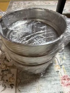 ステンレス製 3段蒸し器セット 直径24cm