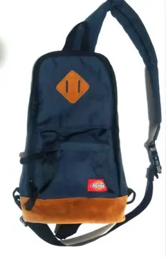 Dickies ディッキーズ ボディワンショルダーバッグ ネイビー スエード調のサムネイル