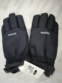 新品WEDZE スキー・スノーボード用グローブ ブラック　女性用