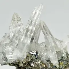 クォーツ　イリデッセンスパイライト　鉱物標本　原石　天然石　クォーツ　ブルガリア