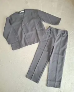 rizière ノーカラージャケットセットアップ 120cm 男の子