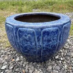 火鉢 古美術 骨董品 蔵出し 古民家 陶器製 ビンテージ レトロ - メルカリ