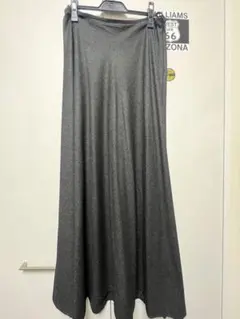 ラルフローレンコレクション　グレーロングスカート　サイズ8 （XL）