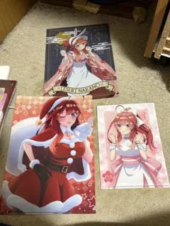 五等分の花嫁　中野五月　クリアファイル3セット