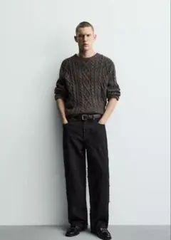 【完売品】ジャカードテクスチャーパンツ