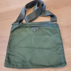 PRADA ショルダーバッグ オリーブグリーン