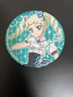 アイカツ 藤堂ユリカ 缶バッジ namco