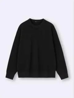 【GU】ミラノリブクルーネックセーターのサムネイル
