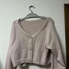 GRL ラメカーディガンとキャミセット