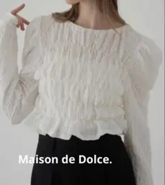 2026年最新】maison de dolce. ブラウスの人気アイテム - メルカリ