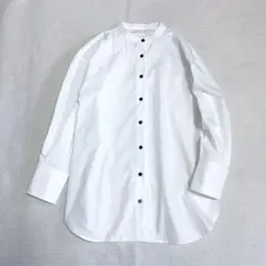 タグ付き　ur’s ユアーズ　釦バックスリットチュニックシャツ　ゆったり　現行品のサムネイル