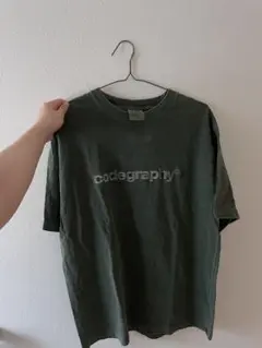 Codegraphy Tシャツ カーキ Mサイズのサムネイル