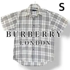 BURBERRY LONDON ノバチェックシャツ 半袖 Sのサムネイル