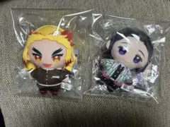 鬼滅の刃かぷっこフレンズ2 煉獄杏寿郎　胡蝶しのぶ2点セット　カプセルなし