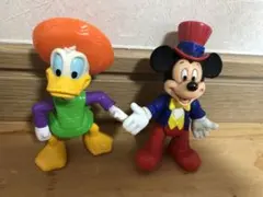 ミッキーマウス ドナルドダック フィギュアセット
