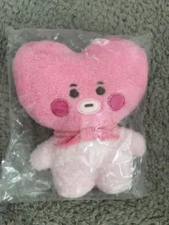 BT21 たっとんぬいぐるみ ピンク - メルカリ