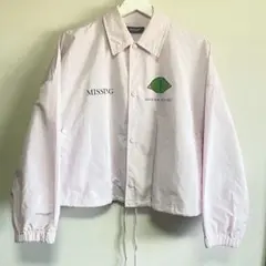 UNDERCOVER MISSING ピンク コーチジャケット