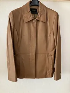 ブラウンレザージャケット
